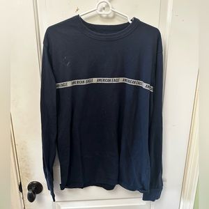 American Eagle Navy Long Sleeve